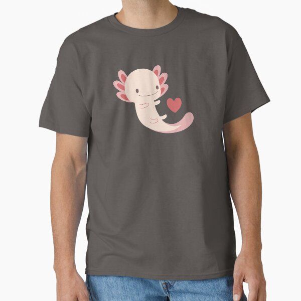 Axolotls hearts and bubble