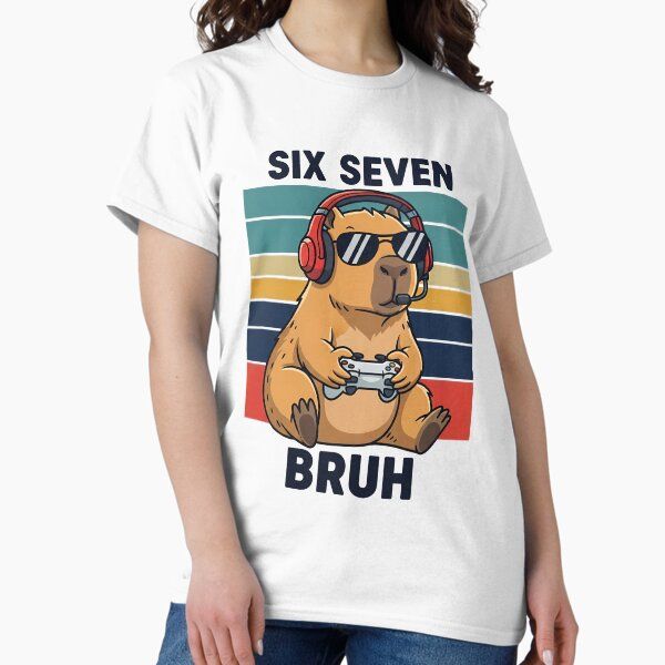 six seven bruh Capybara meme