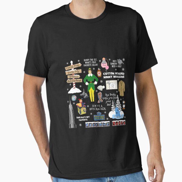 Buddy the Elf collage, Red background Classic T-Shirt