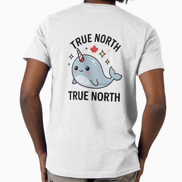 Kawaii True North Narwhal Canadian Pride