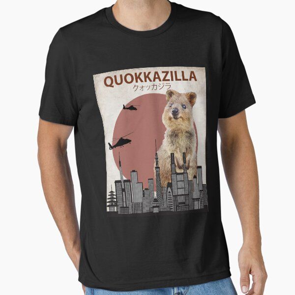 Quokkazilla Quokka Giant Monster Parody