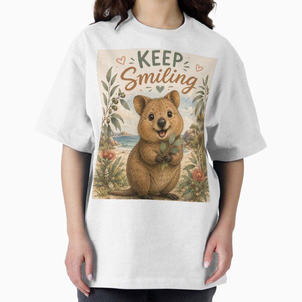Happy Quokka Keep Smiling Cute Australian Wildlife